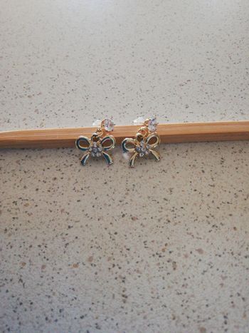 Boucles d oreilles doré