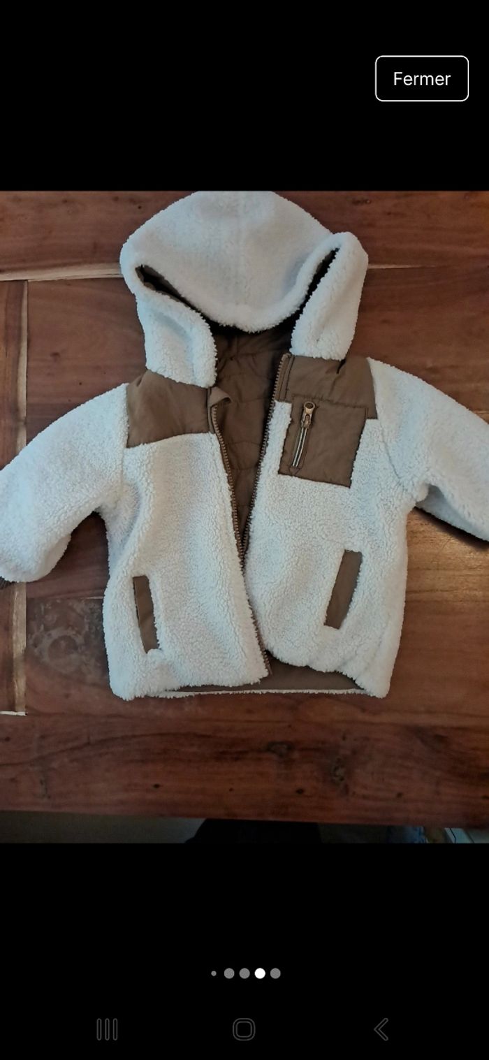Manteau réversible 18mois - photo numéro 5