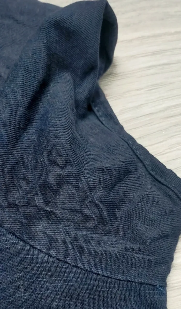 T shirt drapeau peace and love marine 38 M - photo numéro 5