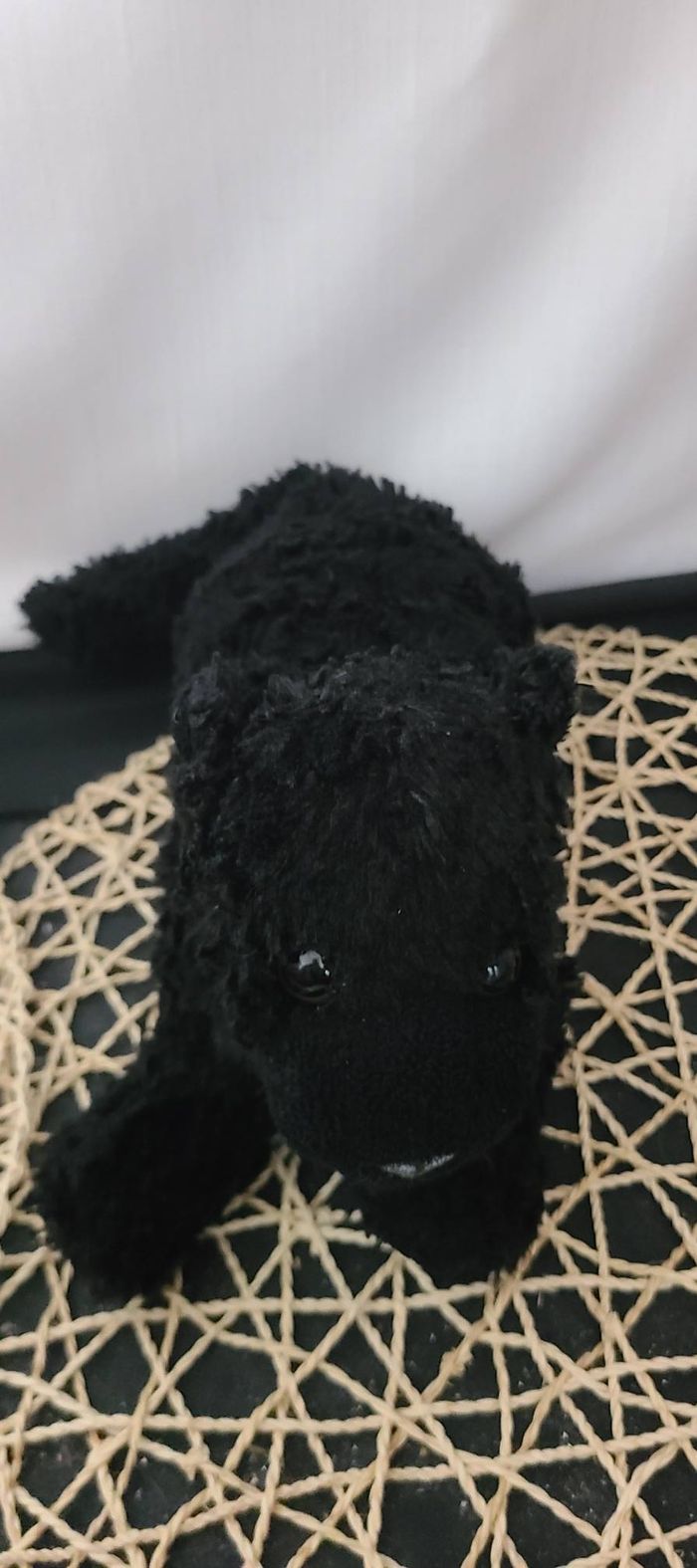 doudou panthère , chien noir dani - photo numéro 3