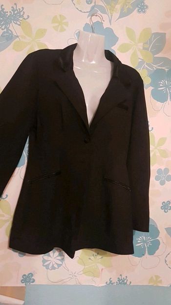 Blazer long noir