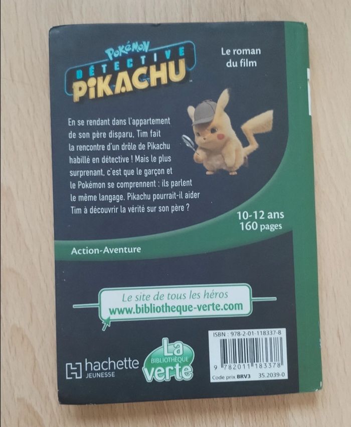 Livre pikachu détective - photo numéro 3