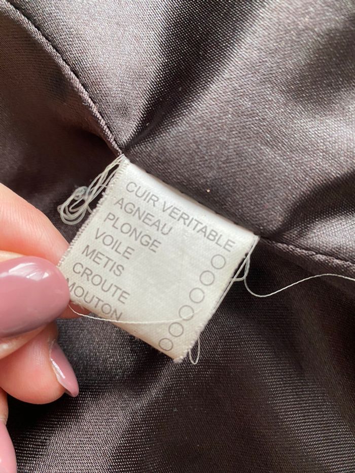 Veste cuir de vachette - photo numéro 4