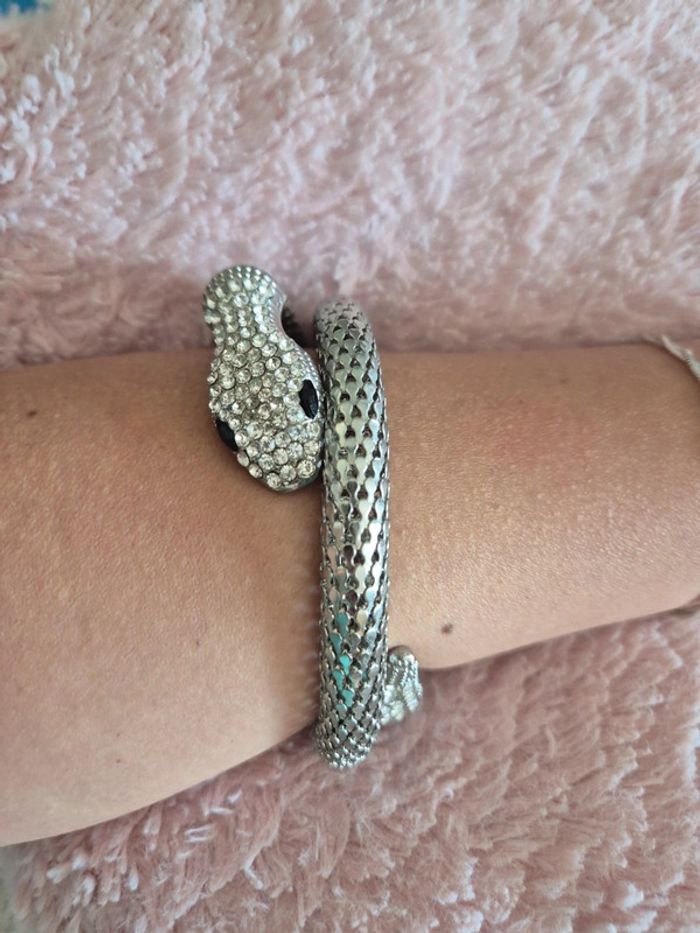 Bracelet serpent ajustable - photo numéro 2
