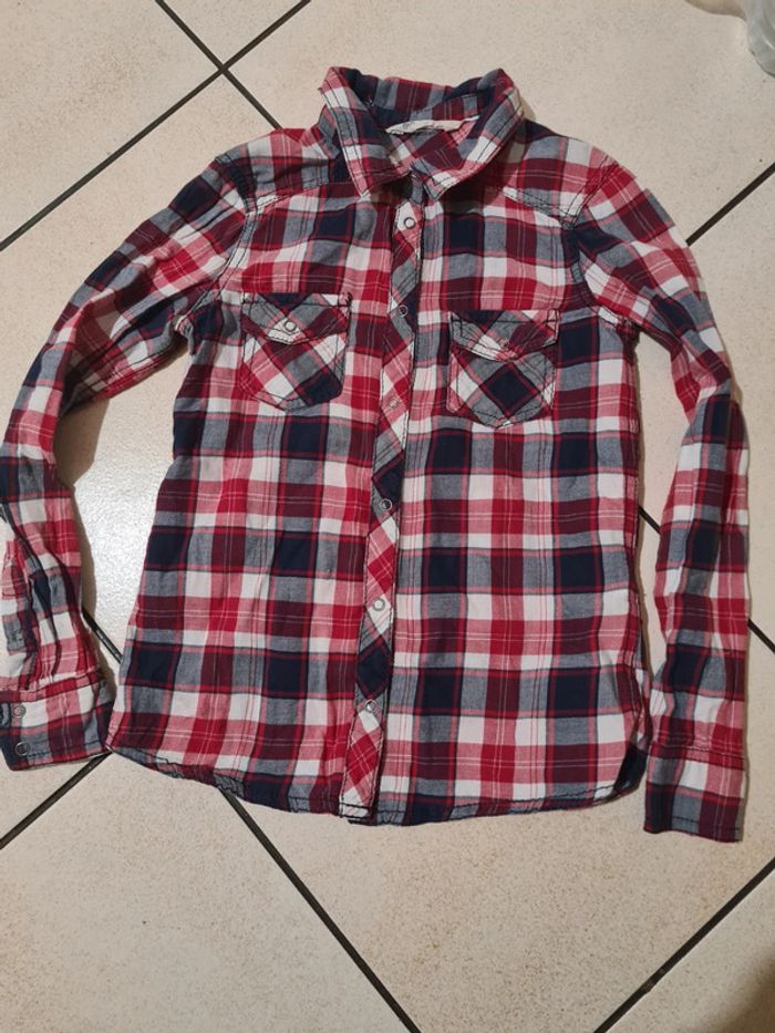Chemise h et m 8 9 ans