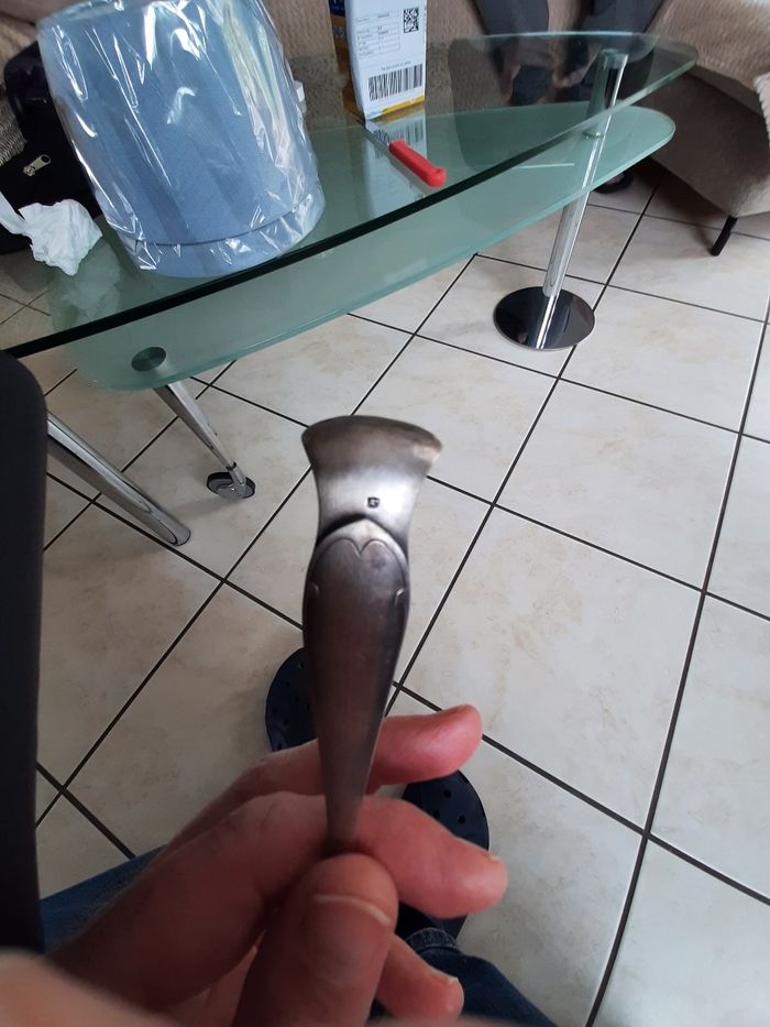 Pince à  sucre ancienne - photo numéro 8