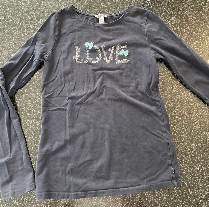 Okaidi - T-shirt manche longues fille 12 ans