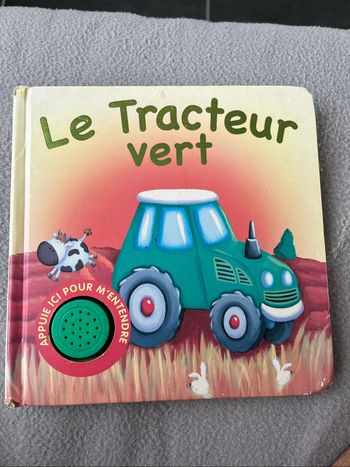 Livre le tracteur vert
