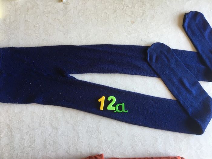 Collant 12 ans couleur rouille + 1 gratuit - photo numéro 2