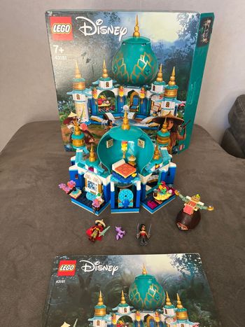 Lego Disney Friends princesse raya et le palais du cœur 43181