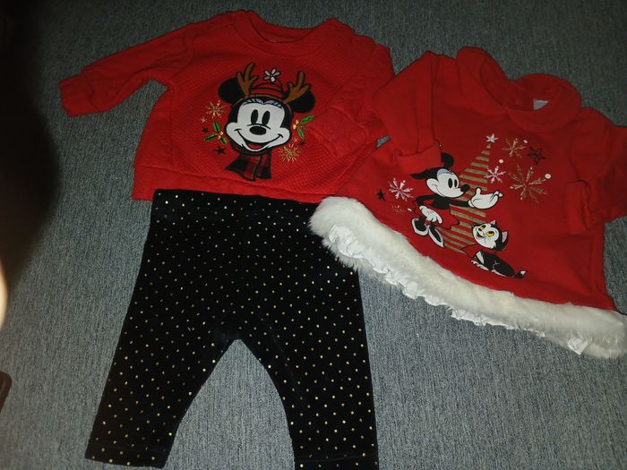 Ensemble fille noel 0/3 m disney - photo numéro 4