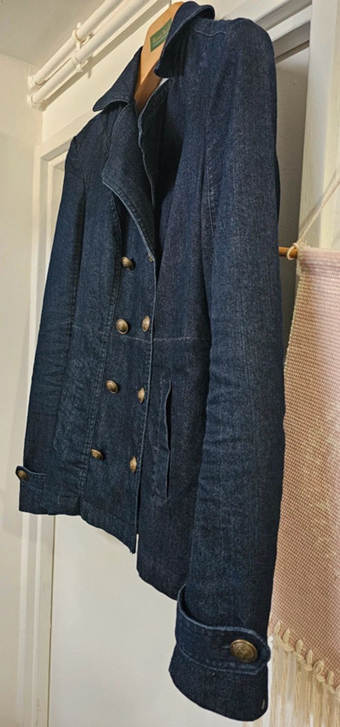 Veste en jean coton Camaïeu T36