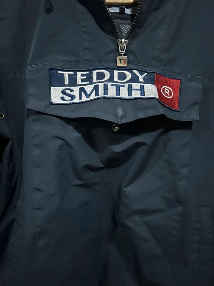 634 – veste Teddy Smith bleu marine à poches - photo numéro 2
