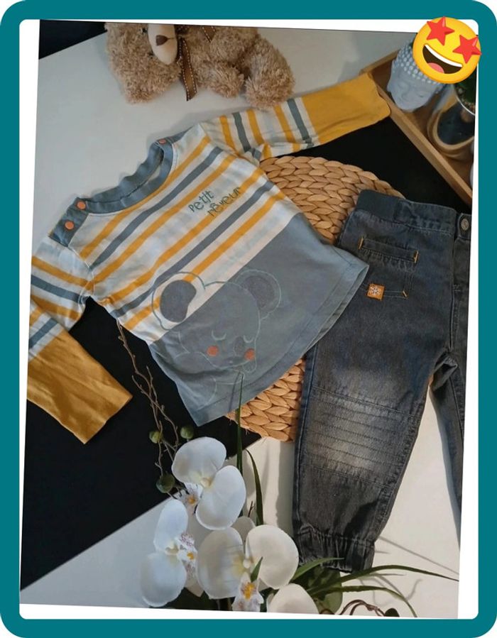 Ensemble garçon Taille 18 Mois🌿🦁 - photo numéro 2