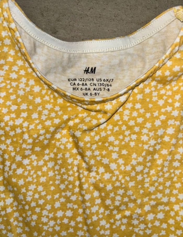 Robe jaune à fleurs - photo numéro 2