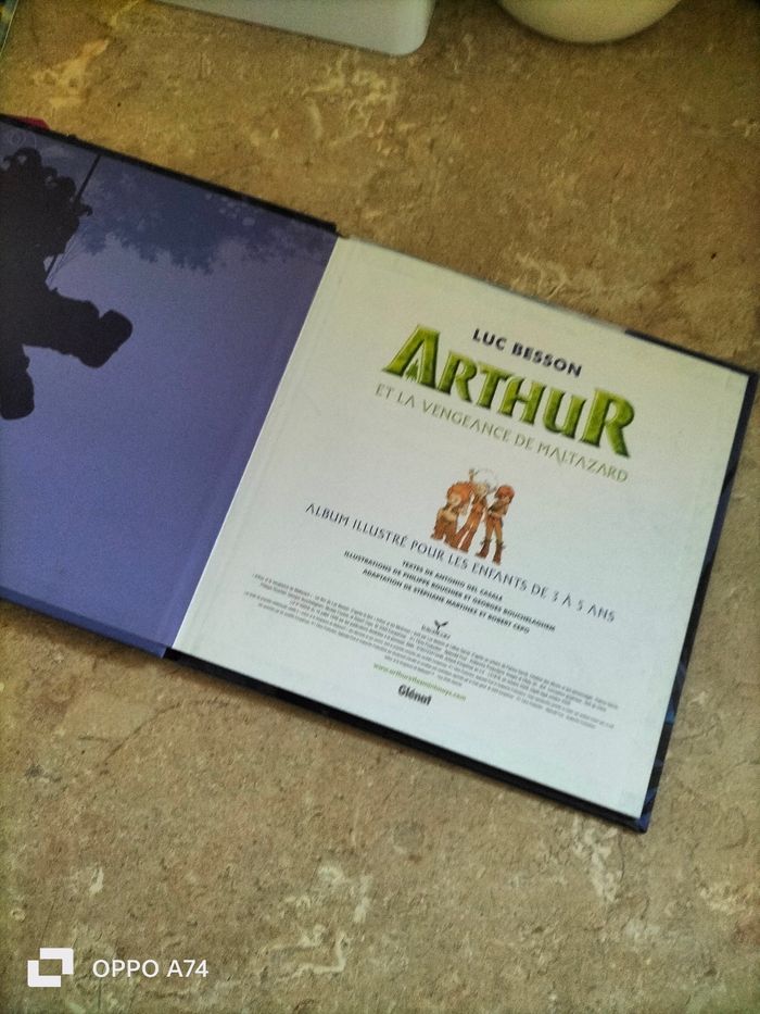 Livre 🖤 Arthur et la vengeance de Maltazard - photo numéro 2