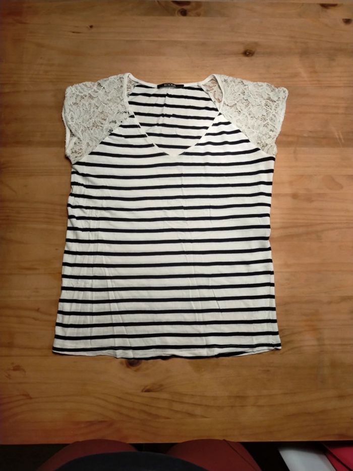 T-shirt marinière Kookaï