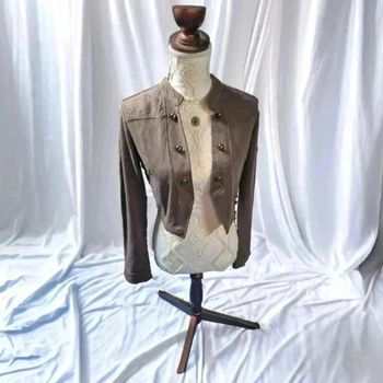 Gilet court marron🌹 M/L🌹