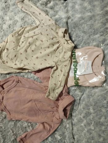 Lot de 3 bodies 3 mois Verbaudet