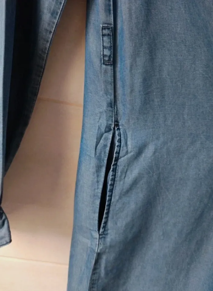 Robe chemise Uniqlo t.36 - photo numéro 4