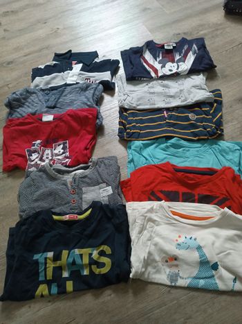 Lot tee shirts ML 3 ans