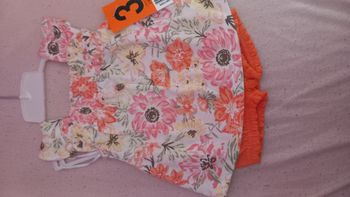 Robe avec sa culotte bébé