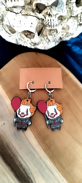 Boucles d'oreilles Le Clown Ça