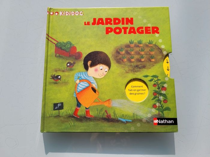 Livre animé Kididoc 🥕 Le Jardin Potager 🍆 - photo numéro 2
