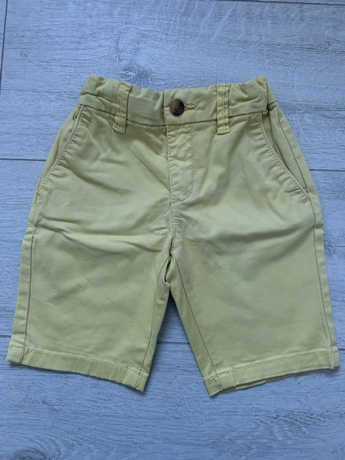 Short chino jaune 3 ans Tape à l’œil