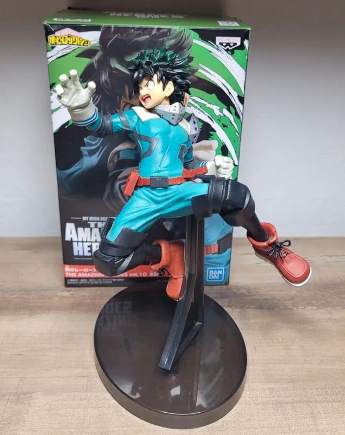 Figurine Deku Izuku Midoriya The Amazing Heroes Vol.10 Banpresto - photo numéro 4