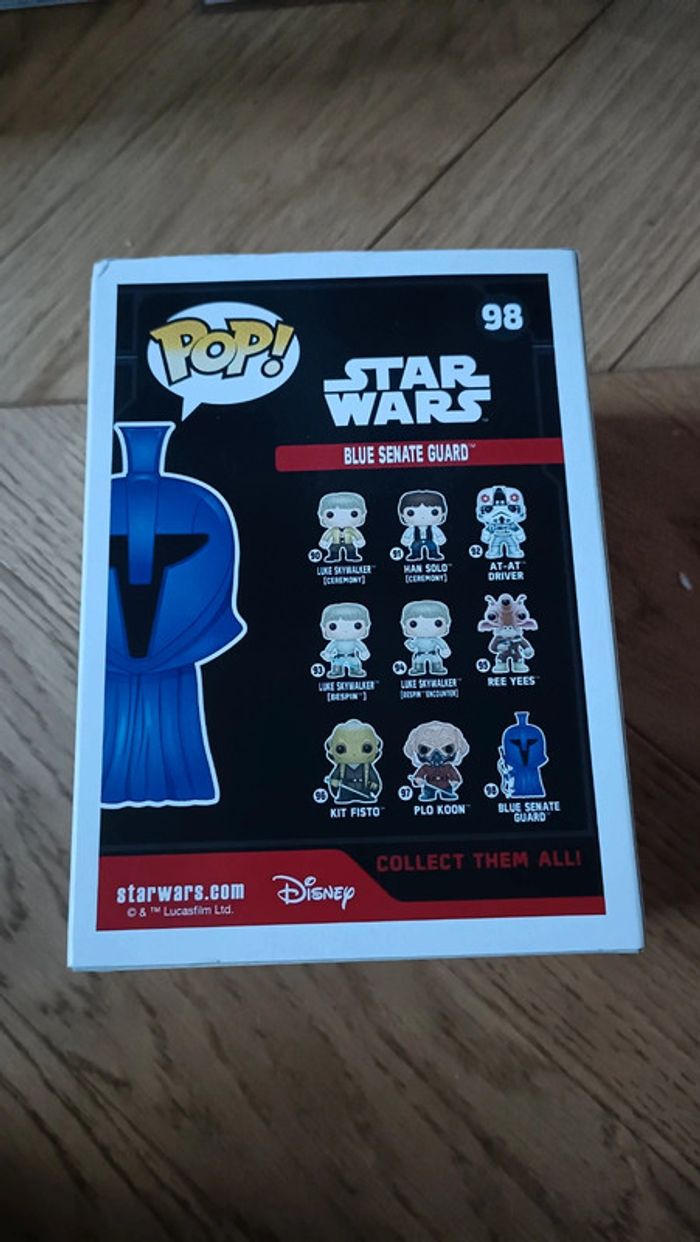 Funko pop blue senate guard 98 - photo numéro 2