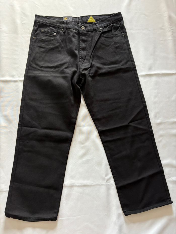 Jean noir coupe droite - Blue Circle - FR.46/3XL-W.36 - photo numéro 2