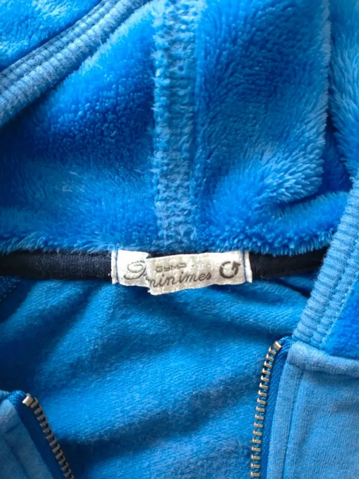 Veste zippée à capuche gymp taille 36 mois - photo numéro 2