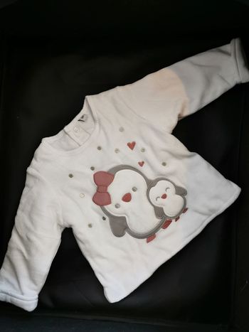 Pull polaire animaux 6 mois