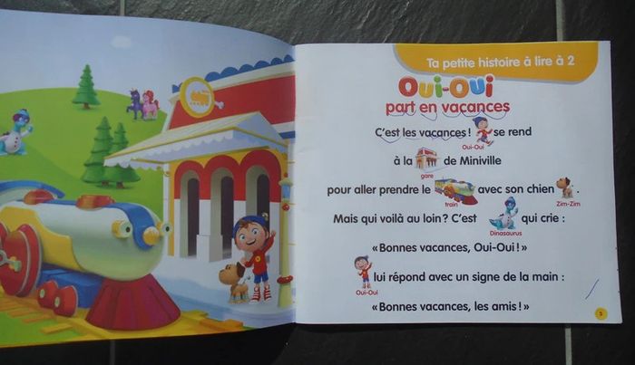 Le journal de Oui-Oui hors série "je colorie l'été" - photo numéro 3