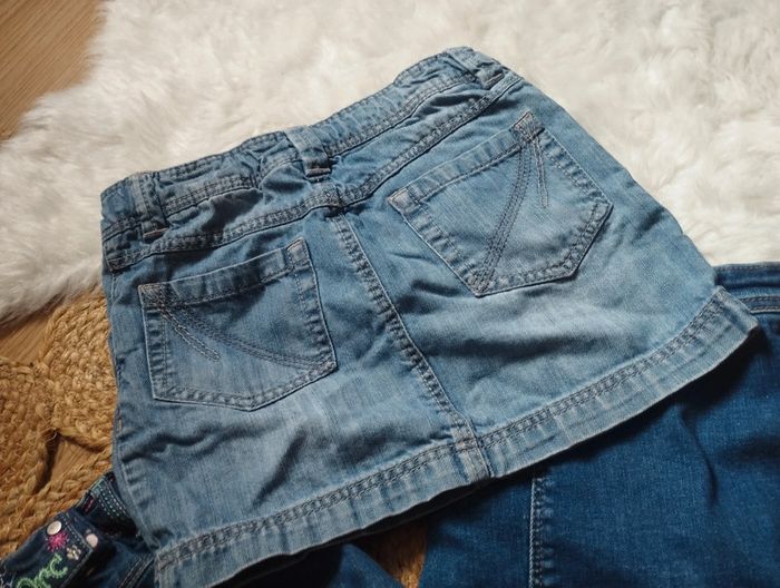 Lot jupes en jean 8ans - photo numéro 8