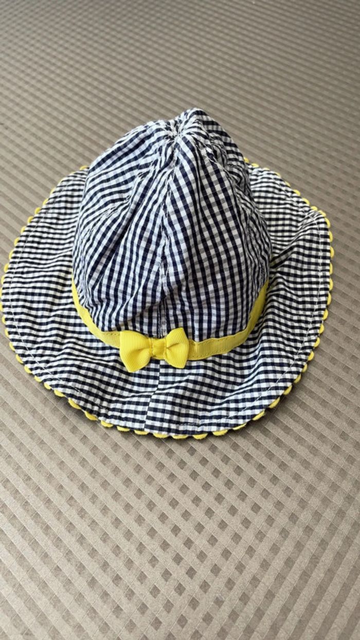 Chapeau vichy 9/12 mois - photo numéro 2
