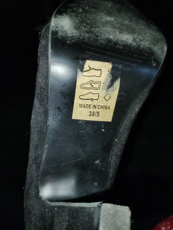 Bottines noires à talon - photo numéro 3