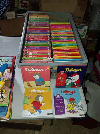 Livre tchoupi, trotro, ptit loup