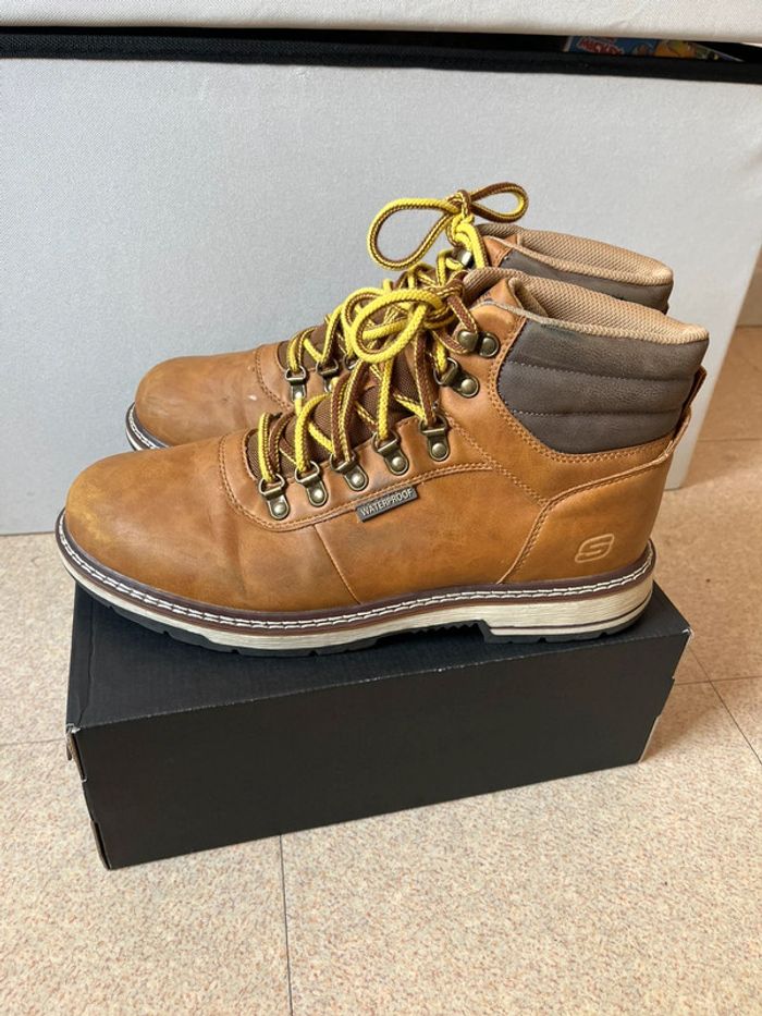 Bottines À Lacets Skechers Homme Taille (45) - photo numéro 5