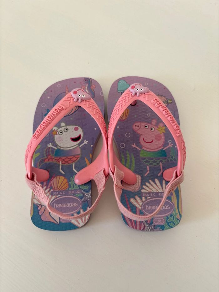 Tong havaianas peppa pig - photo numéro 3