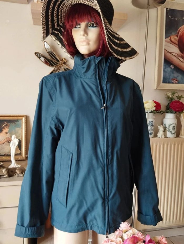 🌿Blouson Bleu Pétrole Unisexe Collection Vintage Aigle Taille 38/40🌿 - photo numéro 9