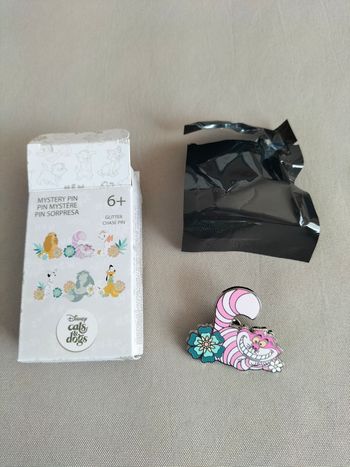 🩷 Pin's mystère le Chat de Cheshire - Alice aux pays des merveilles - Disney - Neuf 🩷