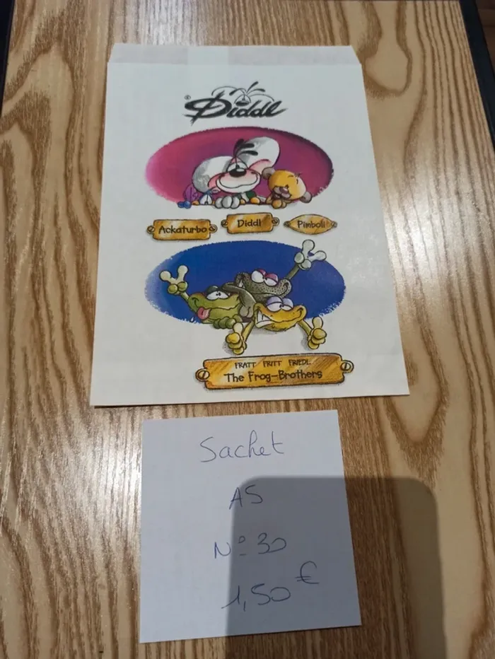 Sachet en papier Diddl A5 30 1,50€