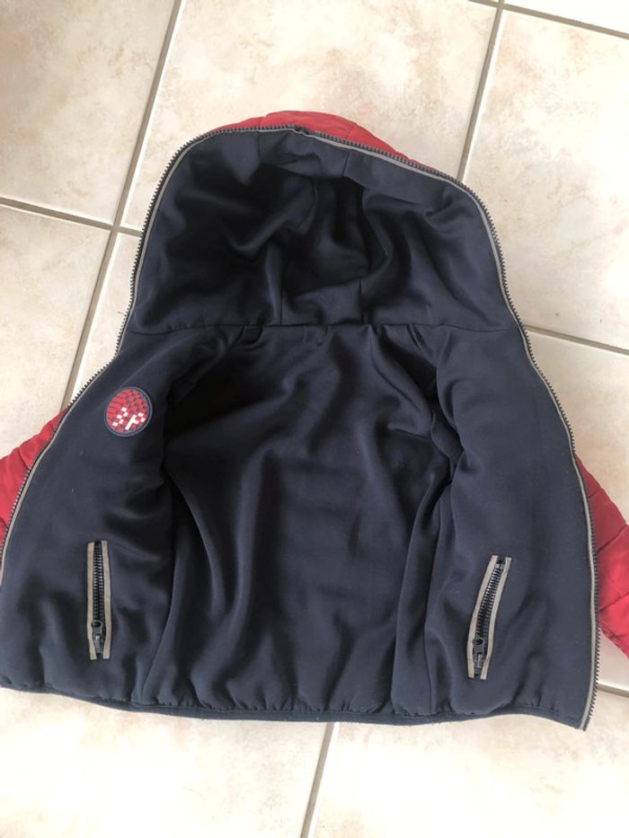 Doudoune réversible - taille 3/4 ans - photo numéro 3