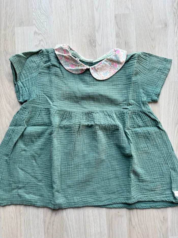 Blouse col Liberty 12 ans