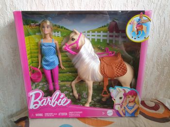 BARBIE ET SON CHEVAL