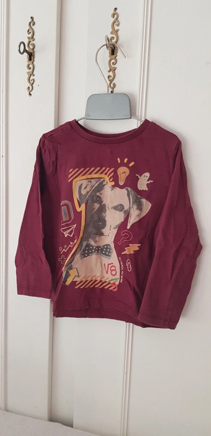 Tee-shirt manches longues DPAM 2 ans