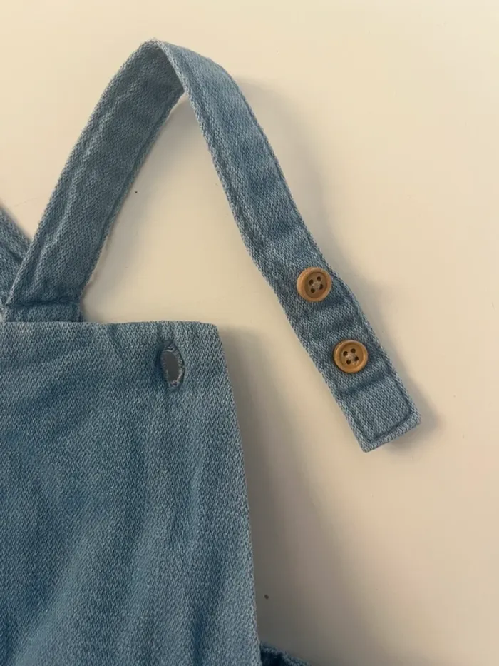 Salopette d’été en jean - 3 mois 🌼 - photo numéro 3