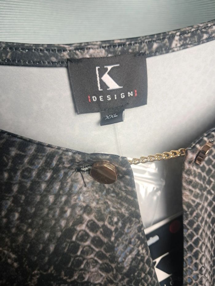 K Design haut blouse T.44 neuf - photo numéro 5